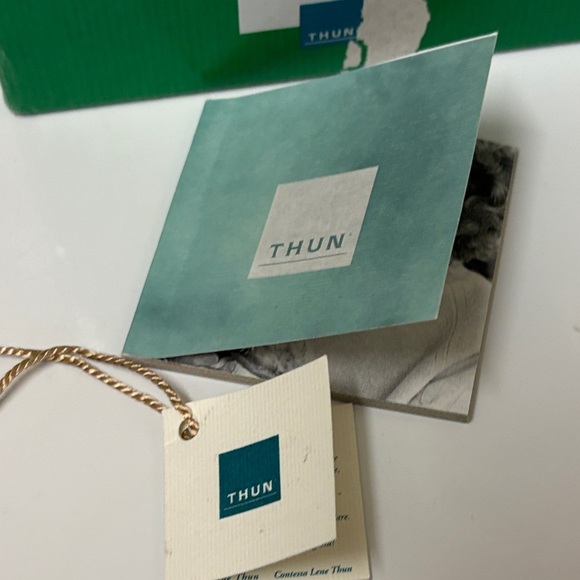 Thun collectors Gold and Cream Lovebird Figurine le papere - Picture 6 of 7